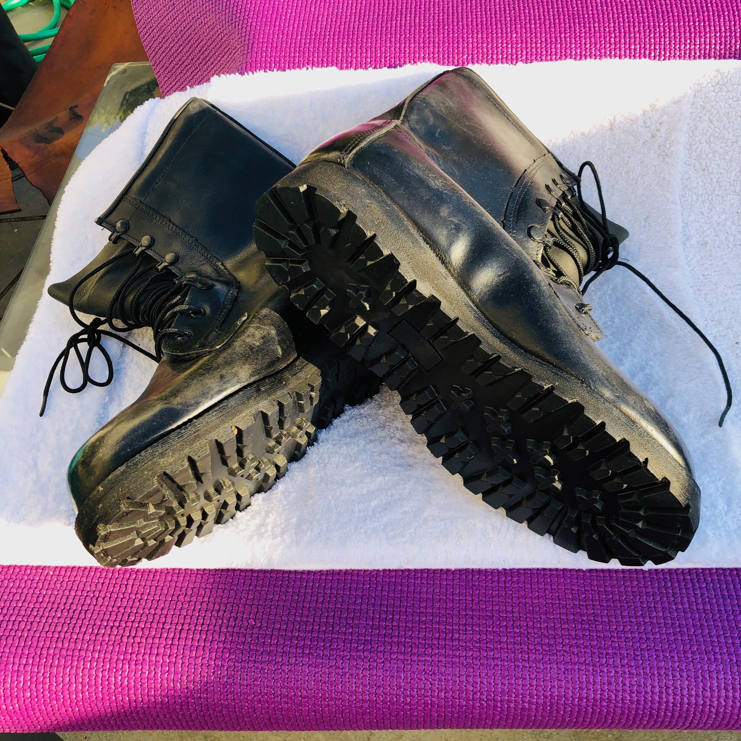 Men's Leather Boots SZ 8 1/2 XW