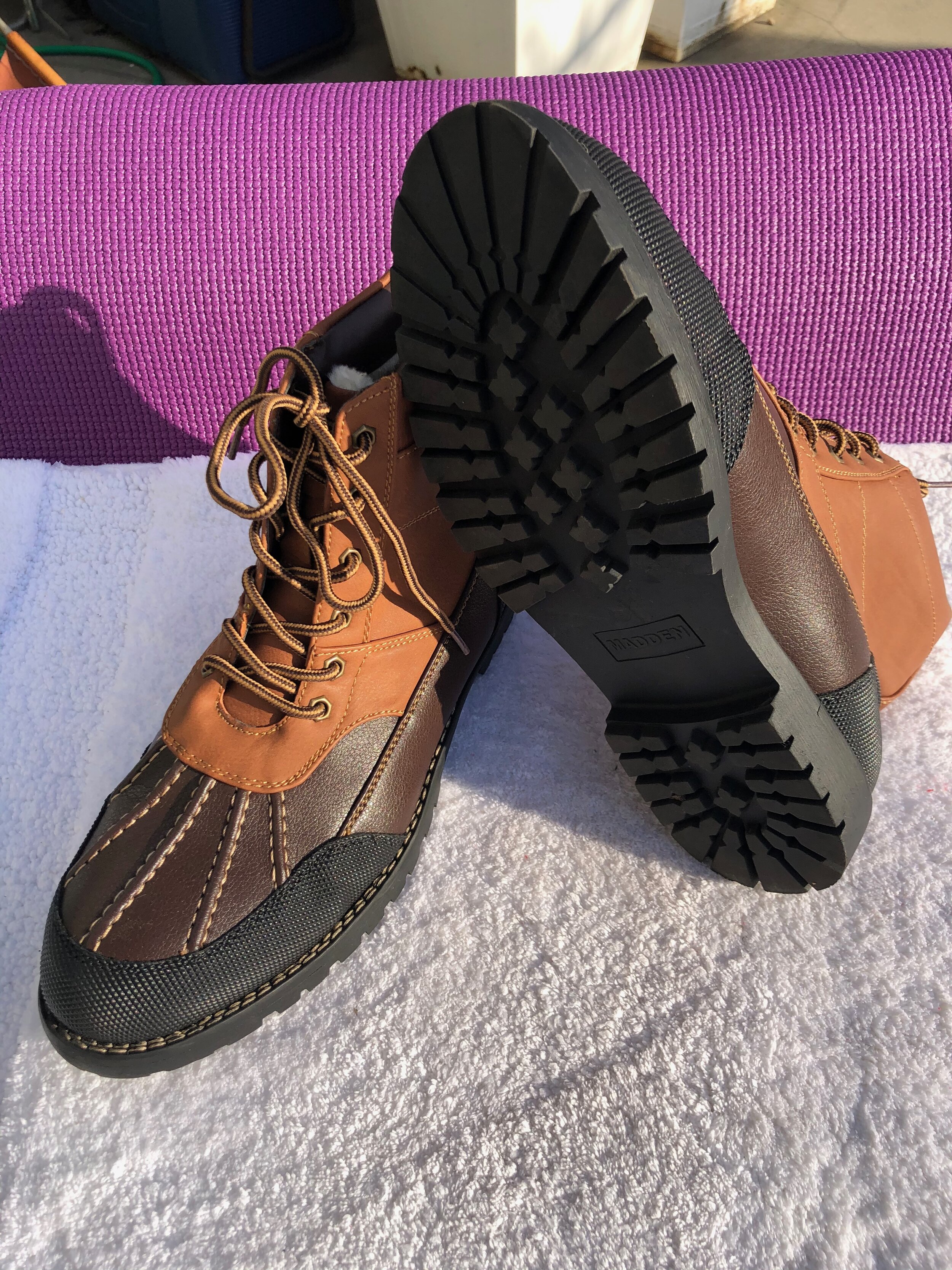 Madden Men's Boots SZ 10