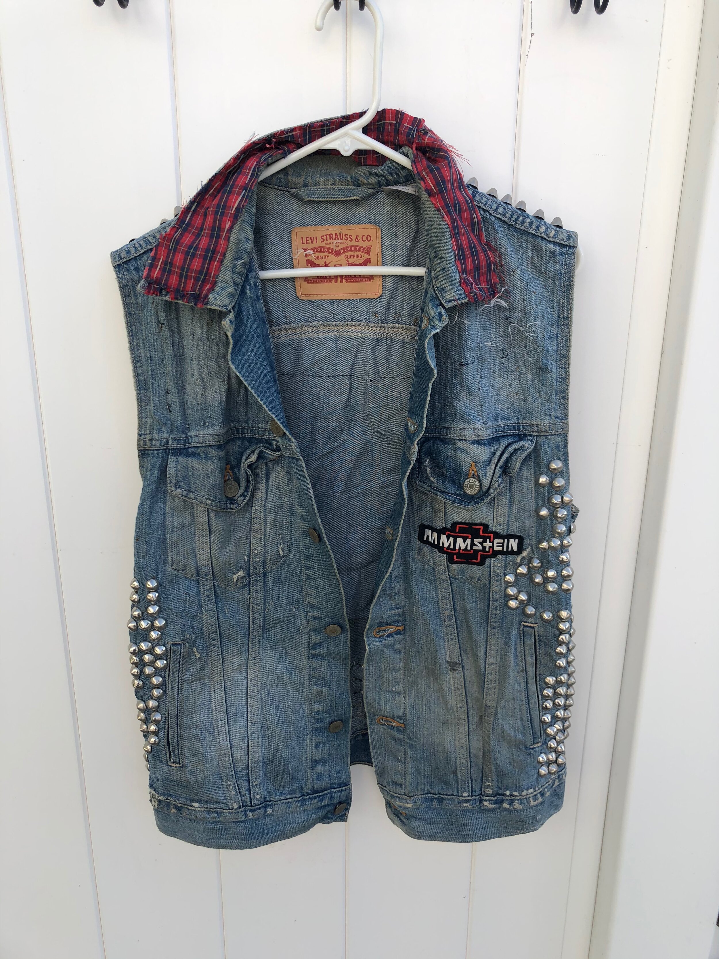 Levi Strauss &amp; Co. Jean Jacket No Sleeves - sz S