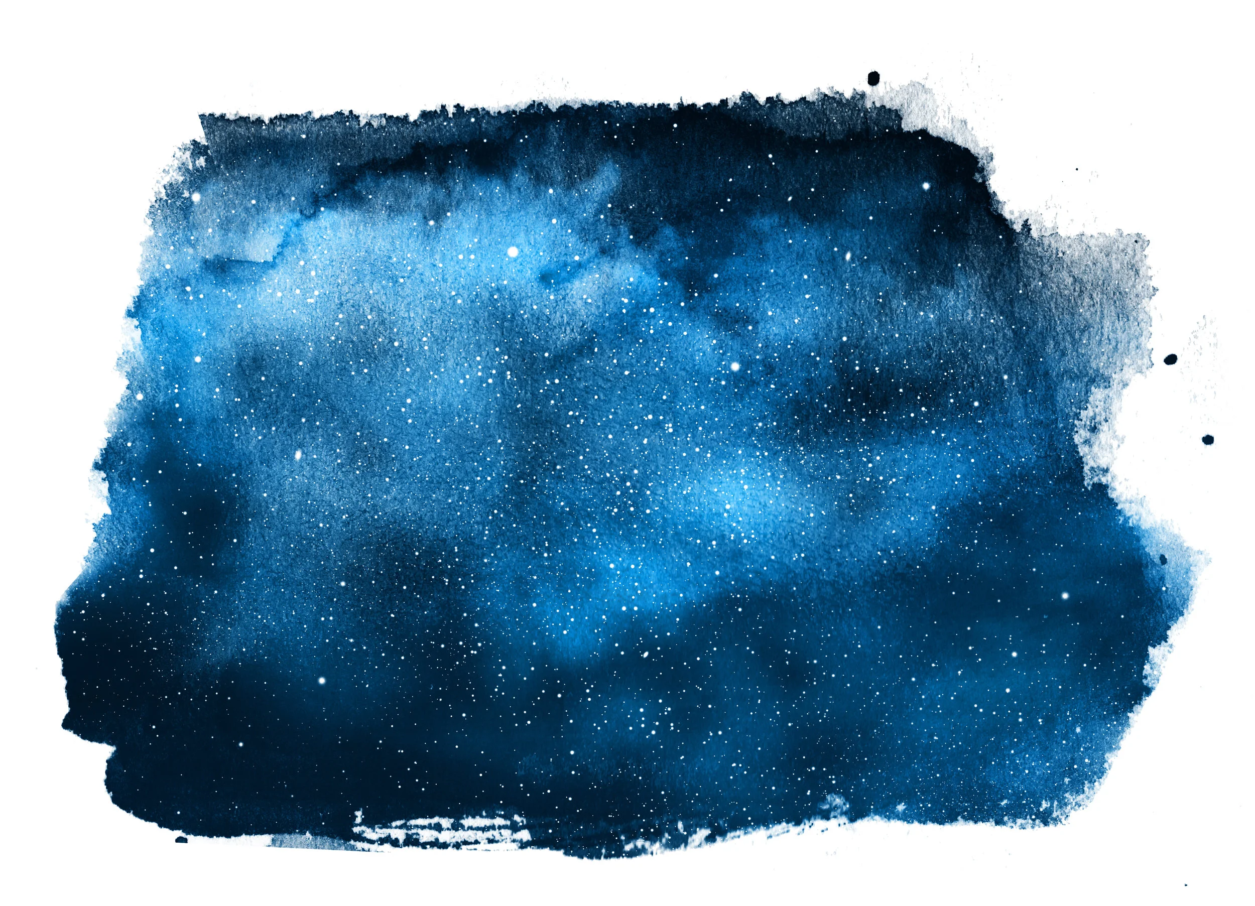 the night sky illustration