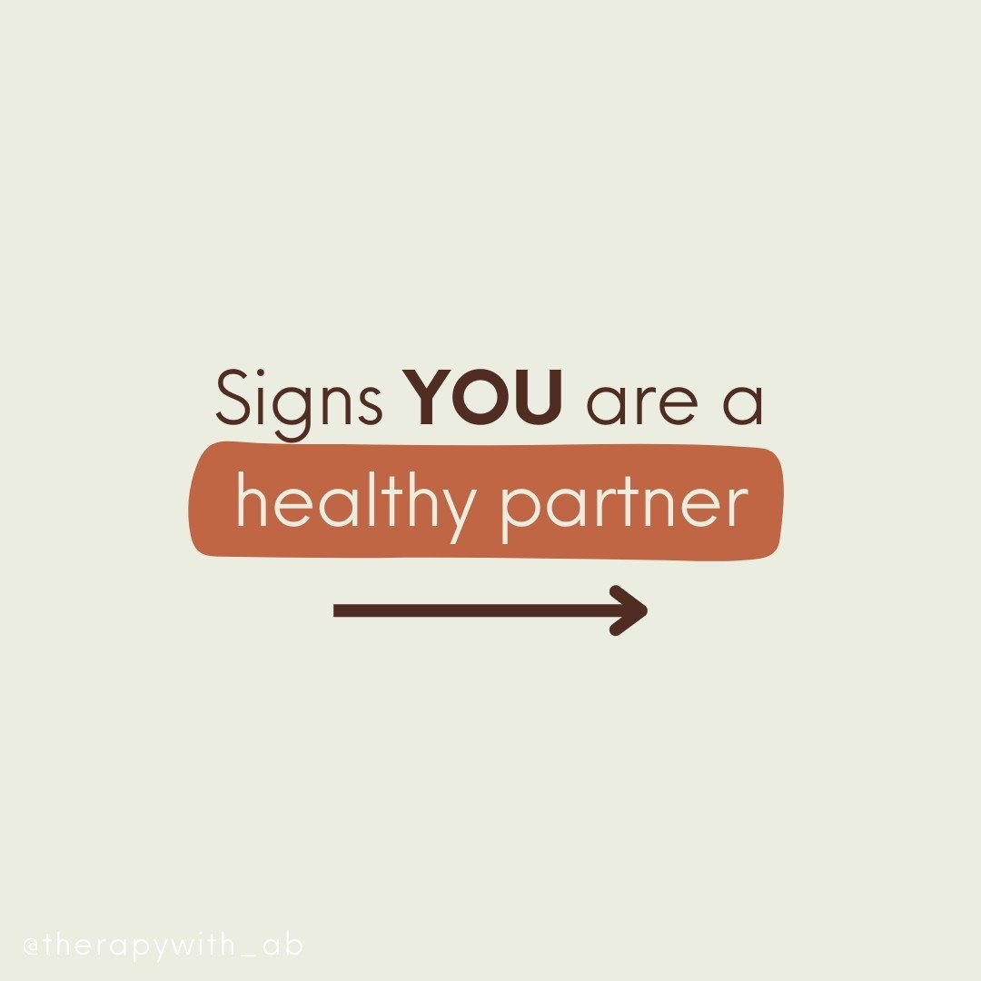 Signs YOU are a healthy partner &gt;&gt;&gt;&gt; Do you do these 5 things in your relationship?? ⁠
⁠
Effective Communication - Effective communication is KEY. This means not only expressing thoughts and feelings openly but also actively listening to 