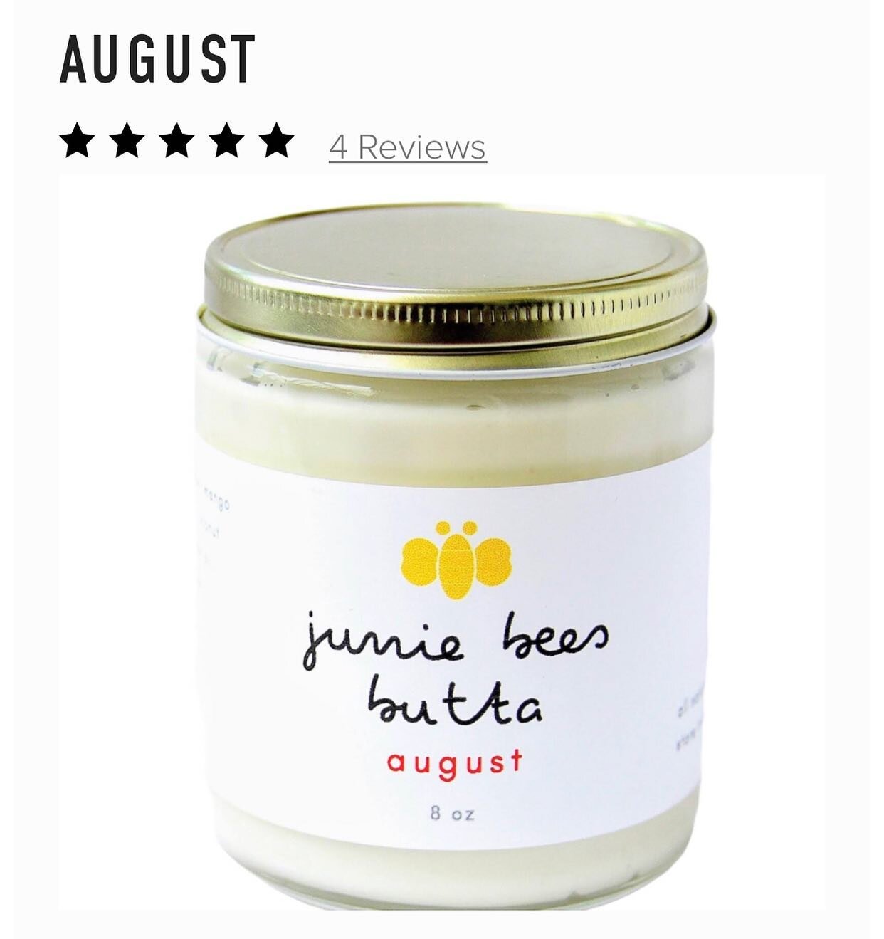 We're excited to announce the return of our beloved August Butta, a sensational 5-star fragrance just in time for Summer! If you haven't encountered this scent before, get ready for a delightful Summer experience. From the moment you open the jar to 