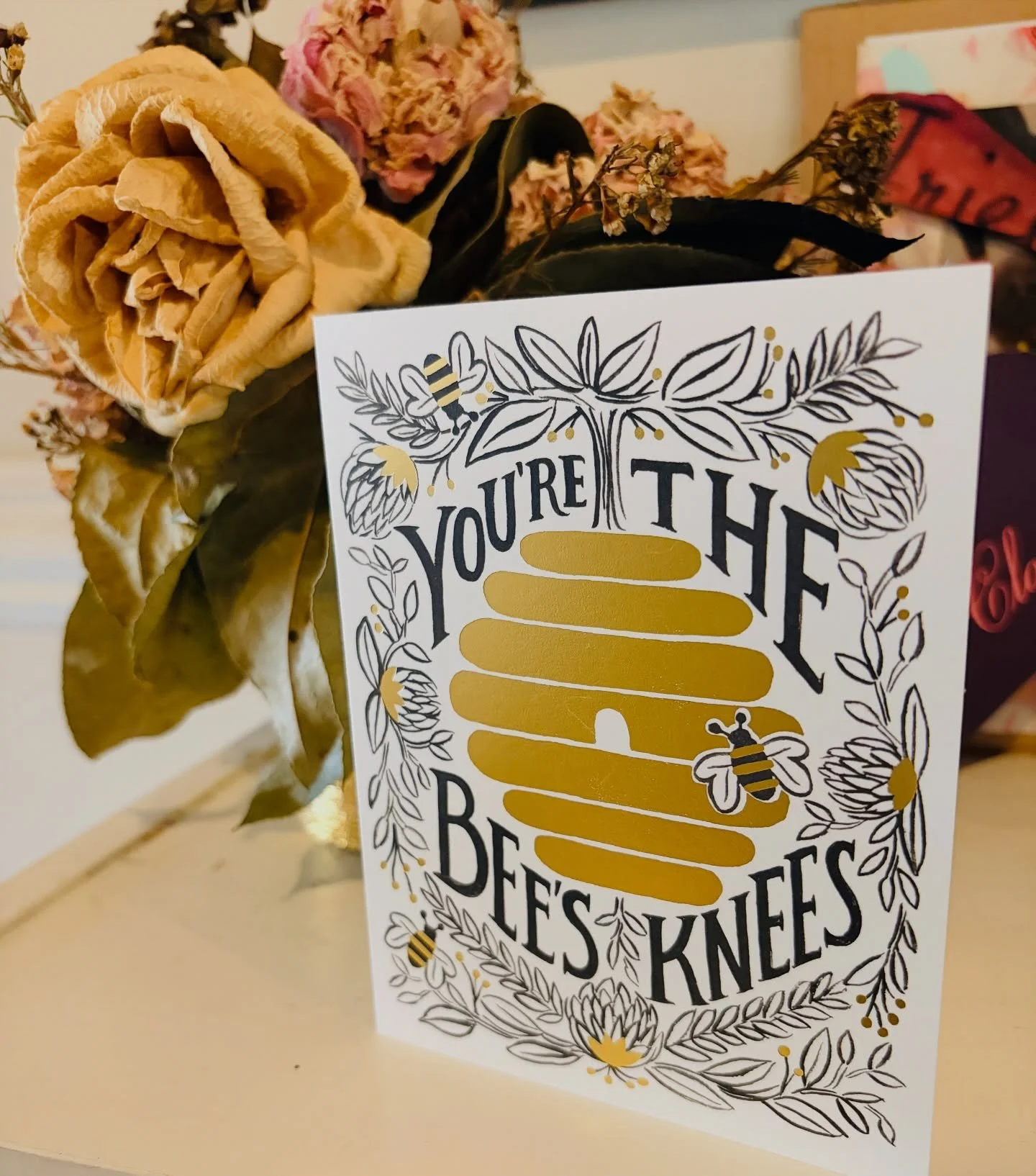 Little reminders that keep me pushing forward! You got this&hellip;Happy Friday!!! 🐝❤️ #youbuttalove