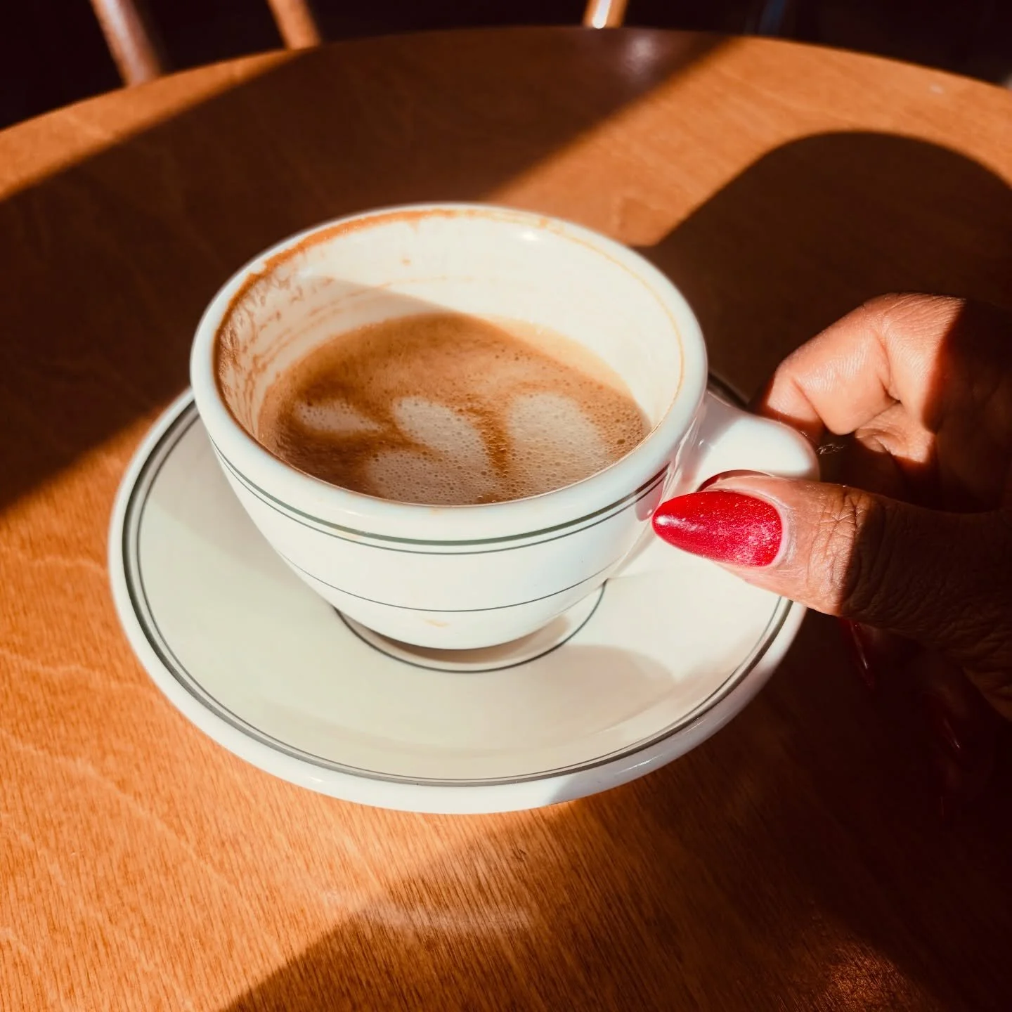 You might think this is just a cup of coffee, but nope&mdash;it&rsquo;s a cappuccino, and it&rsquo;s a key part of my Morning Ritual. This is my moment to stop, breathe, and set the tone for the day. When I&rsquo;m constantly on the go, rushing with 