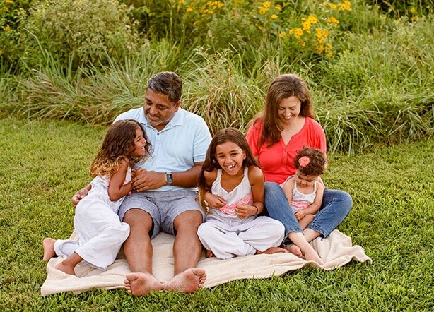 Maryland Sunset Lifestyle Family Photo Session