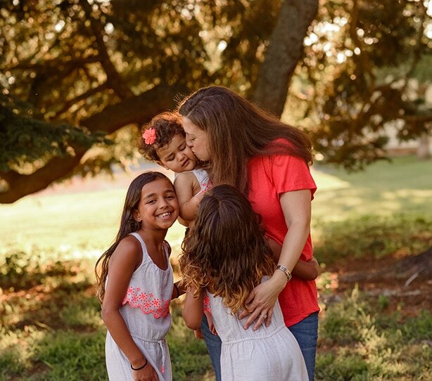 Maryland Sunset Lifestyle Family Photo Session