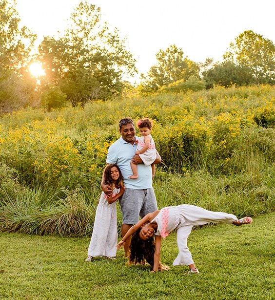 Maryland Sunset Lifestyle Family Photo Session