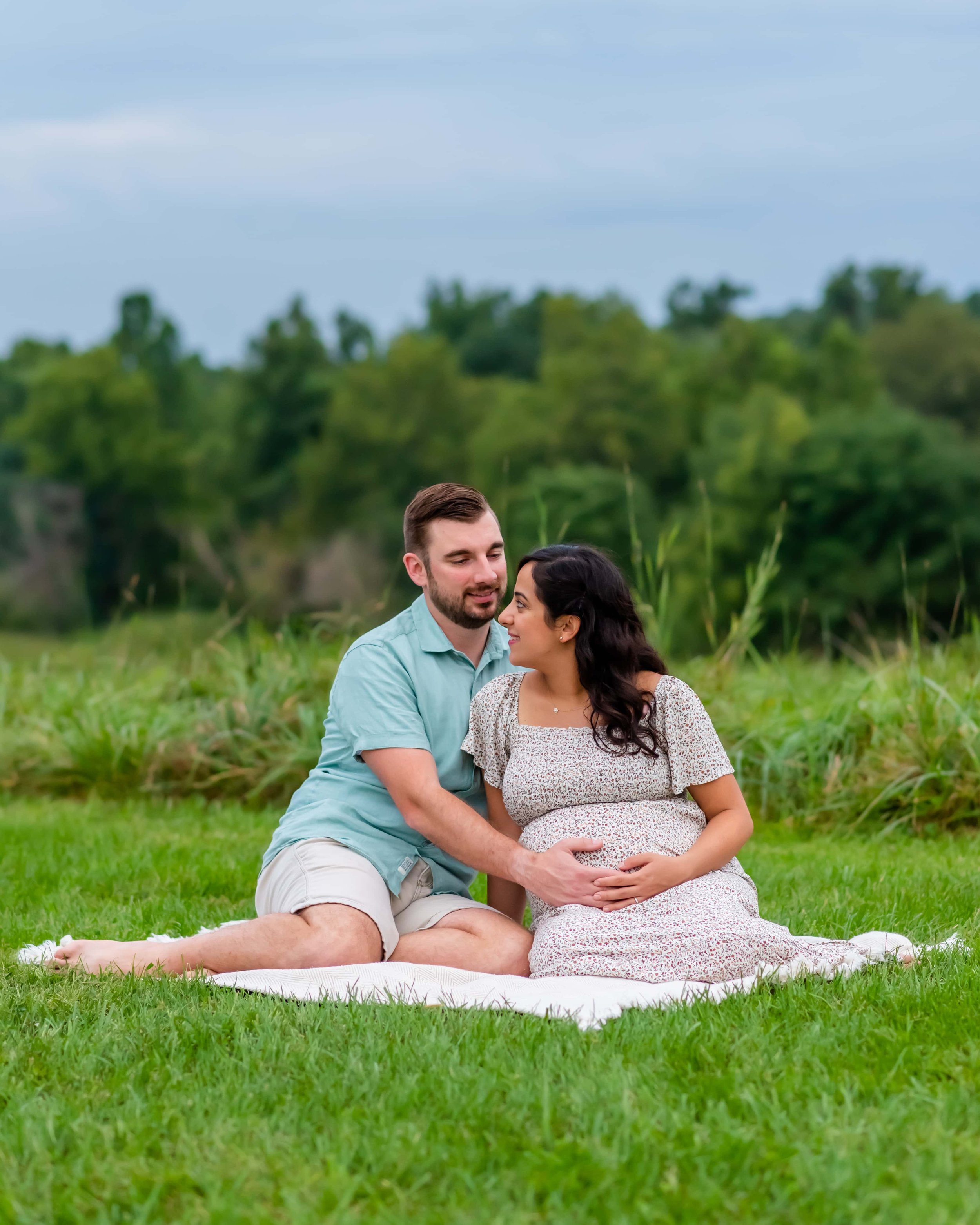 Maryland Maternity Couple Photo of man and woman