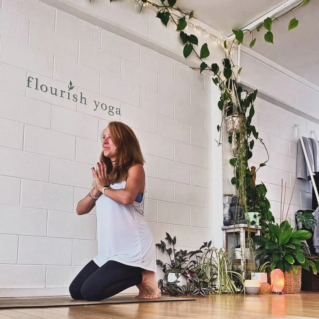 The aptly named &lsquo;broken toe pose&rsquo; 😅
(We secretly love it) 🤍

Happy Friday Flourish Fam! 💫✨