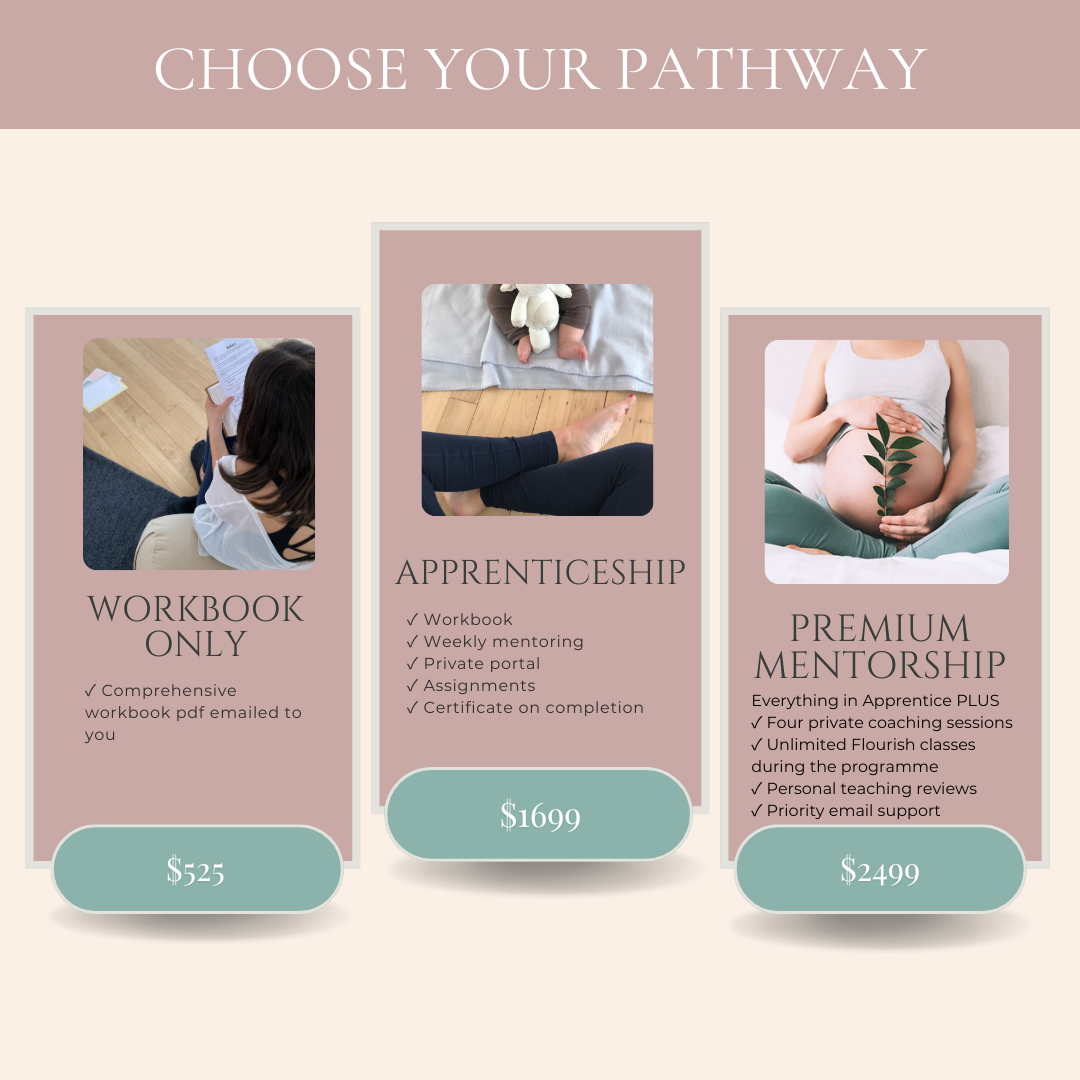 Pregnancy Yoga Teacher Training at Flourish Yoga New Zealand