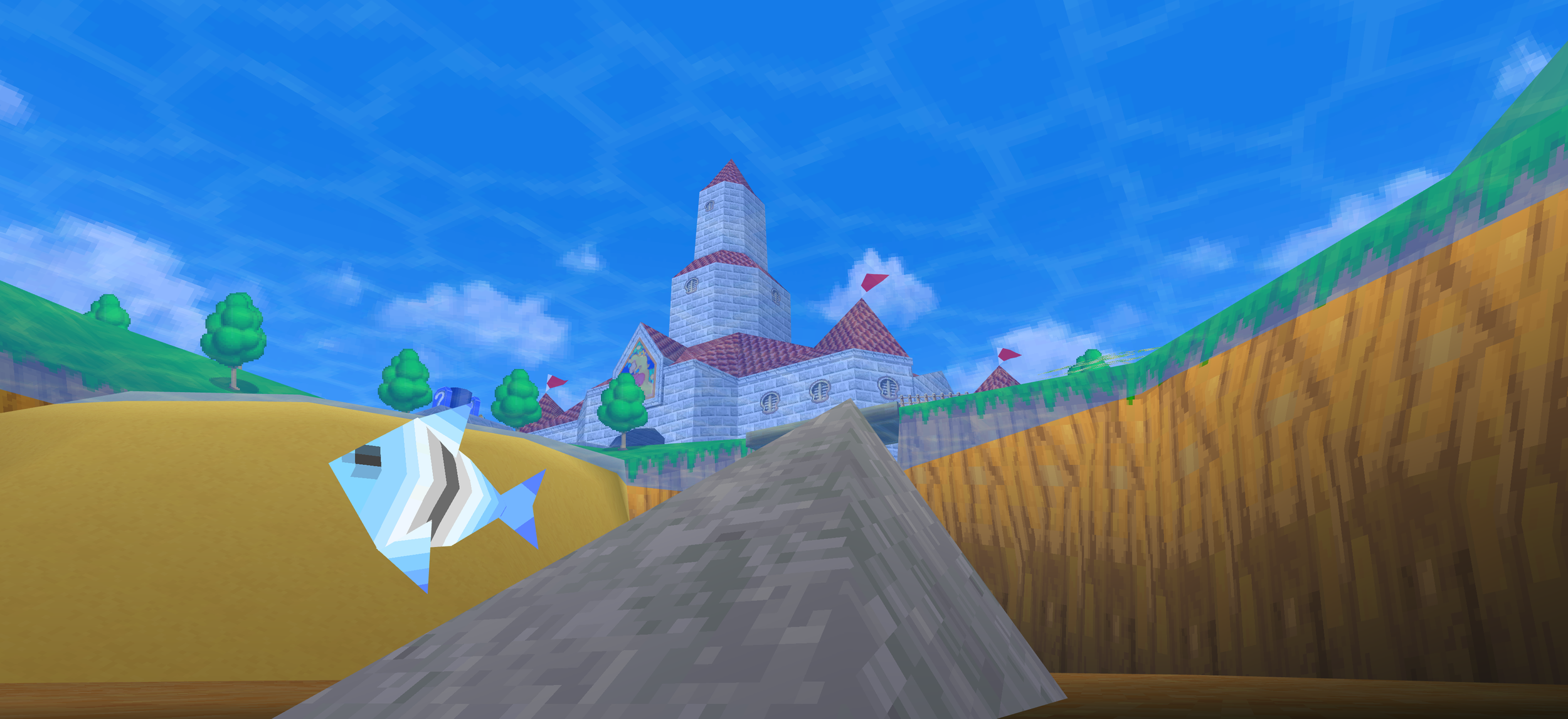 Some Interesting Places in Super Mario 64