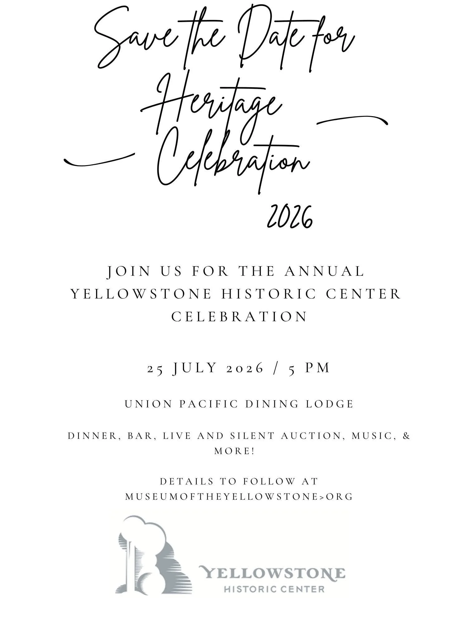 2026 Heritage Celebration Table of 10