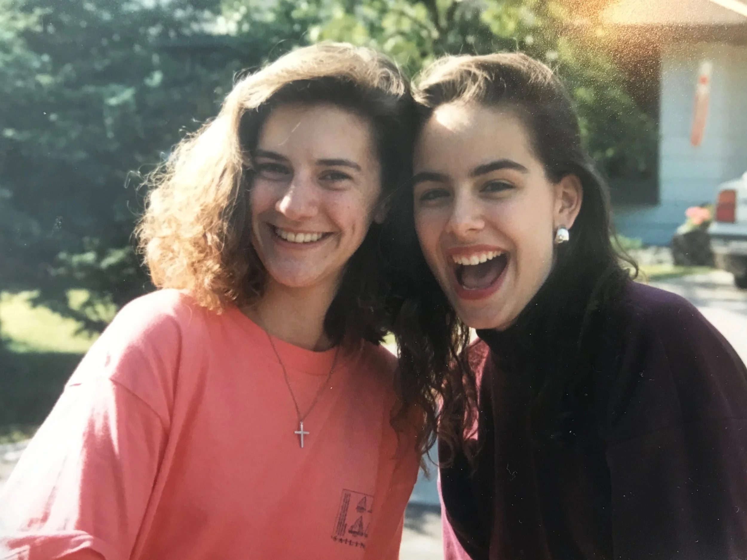 Me and Liz probably talking about the Sugarcubes or XTC.