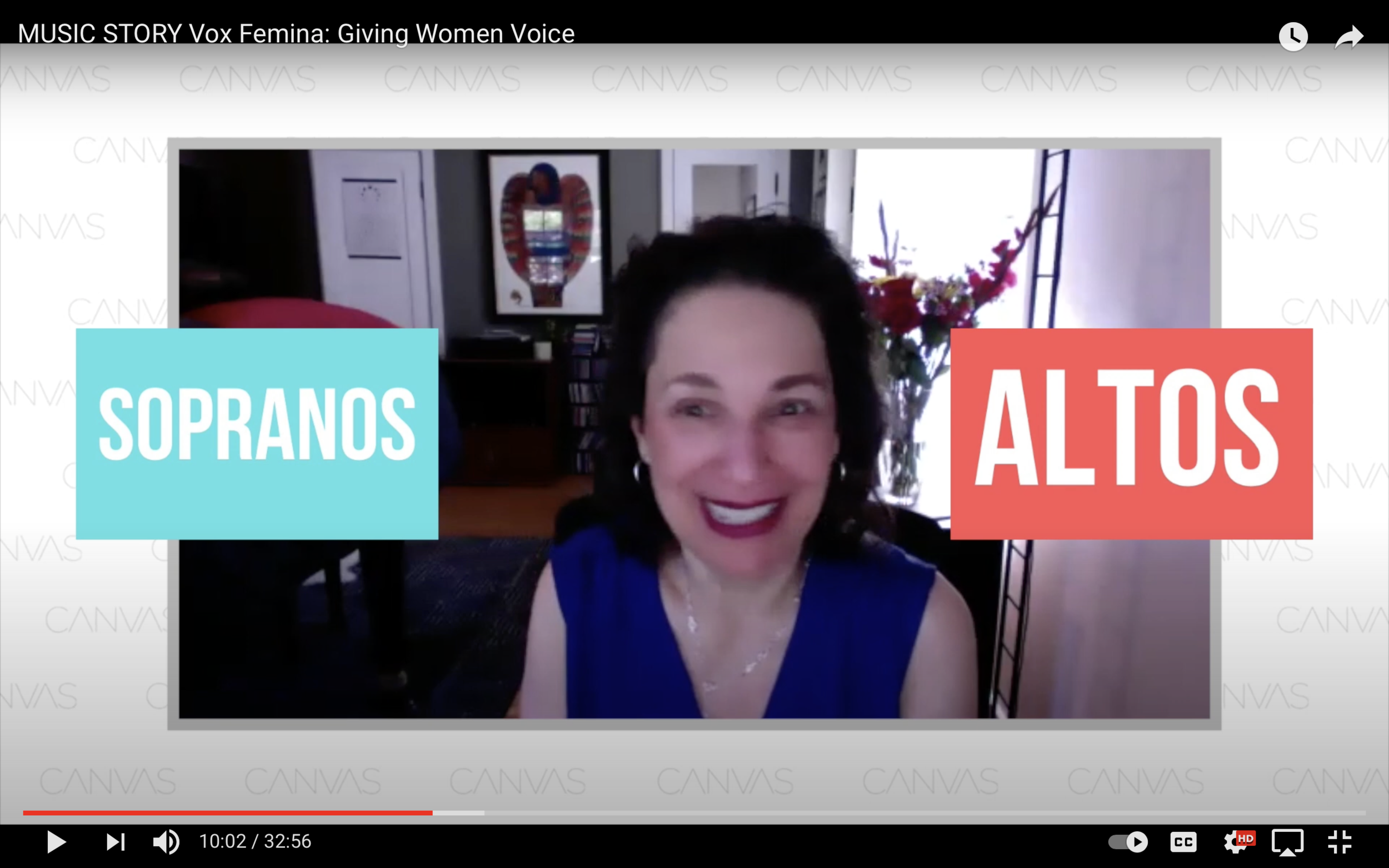 Talking choir with Dr. Iris Levine, Founding Artistic Director of Vox Femina (Los Angeles)