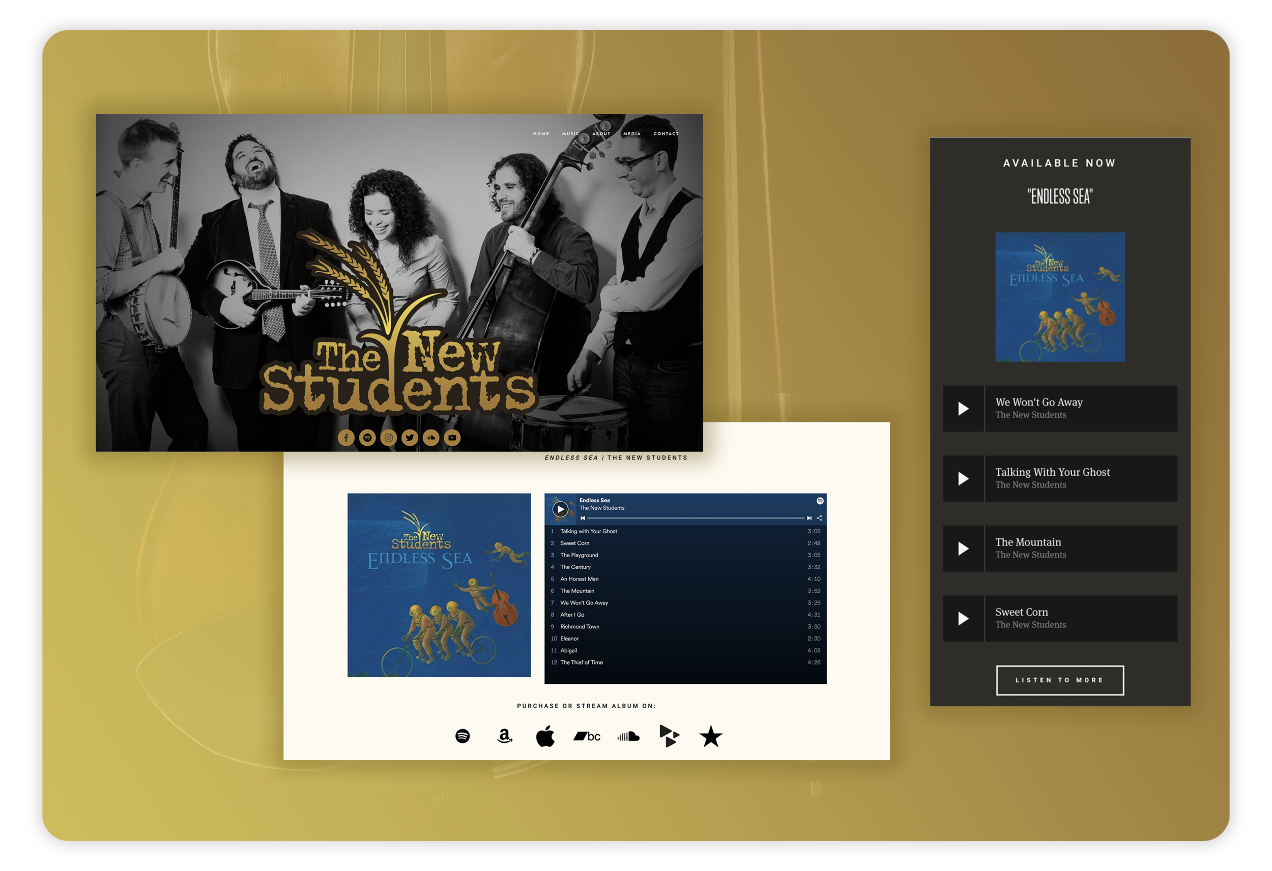 ⮑ Client The New Students | Project Website Revamp