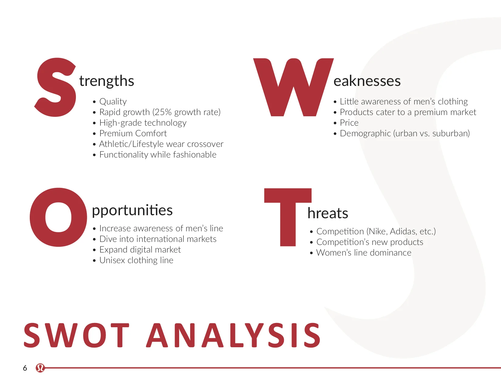 Lululemon — Gannon McNamee