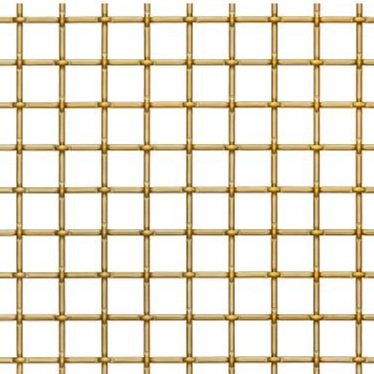 Archant Loxford Brushed Brass Woven Panels