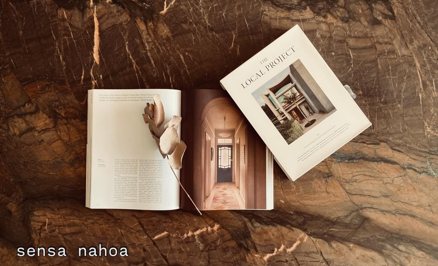 Searching for inspo?  The Local Project always delivers 🤎 Pair this page with our new stone install - Sensa Nahoa by Cosentino. Loving it!