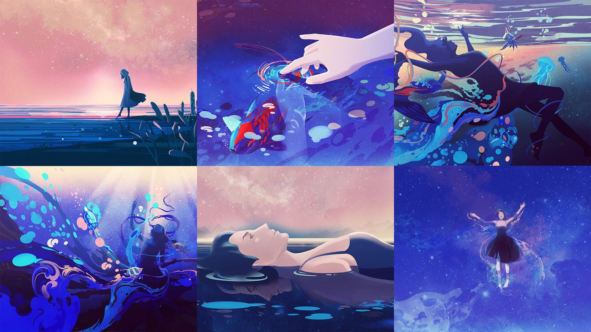 Pisces keyframes by Shan Jiang