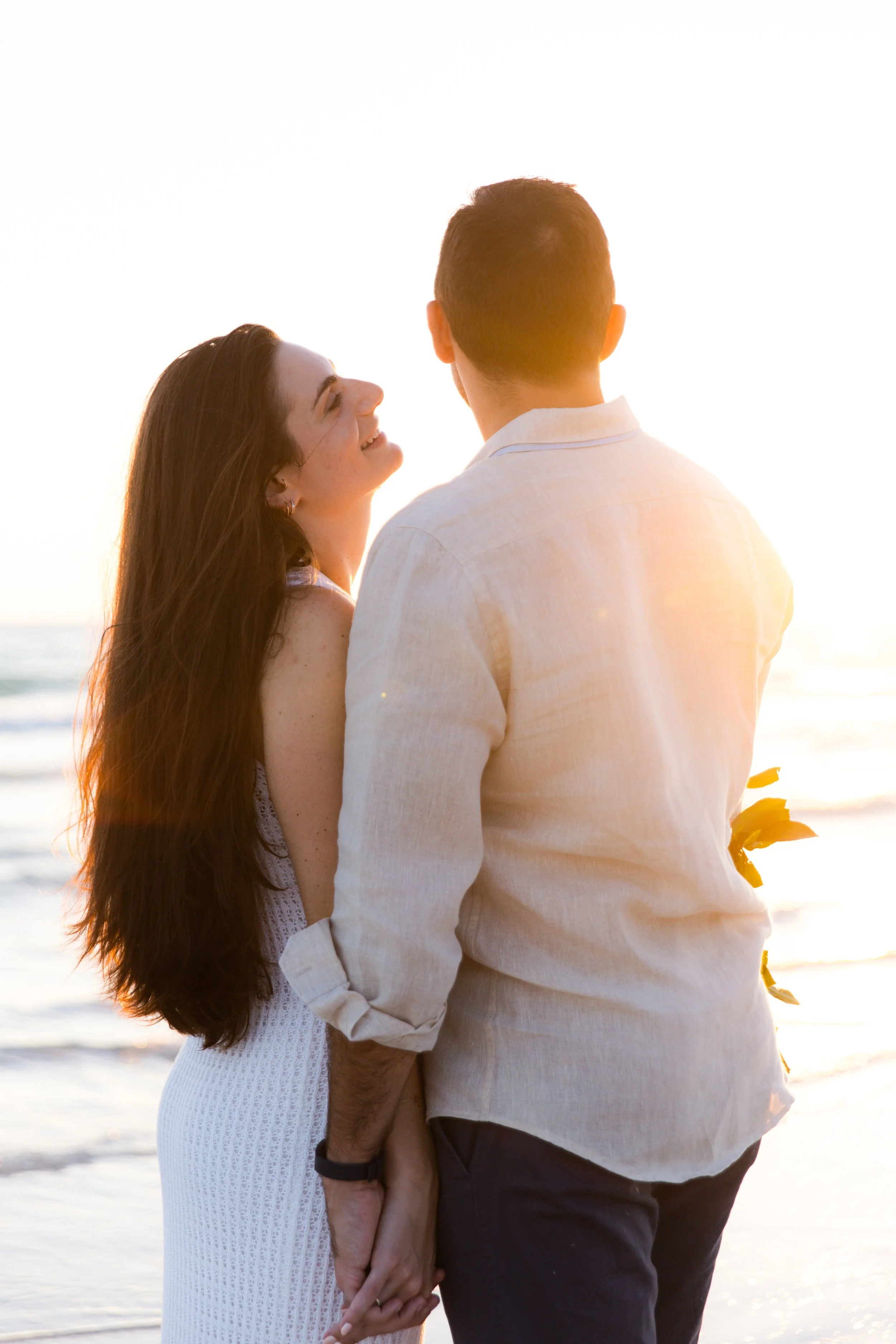 Holmes Beach Engagement and Proposal Setup