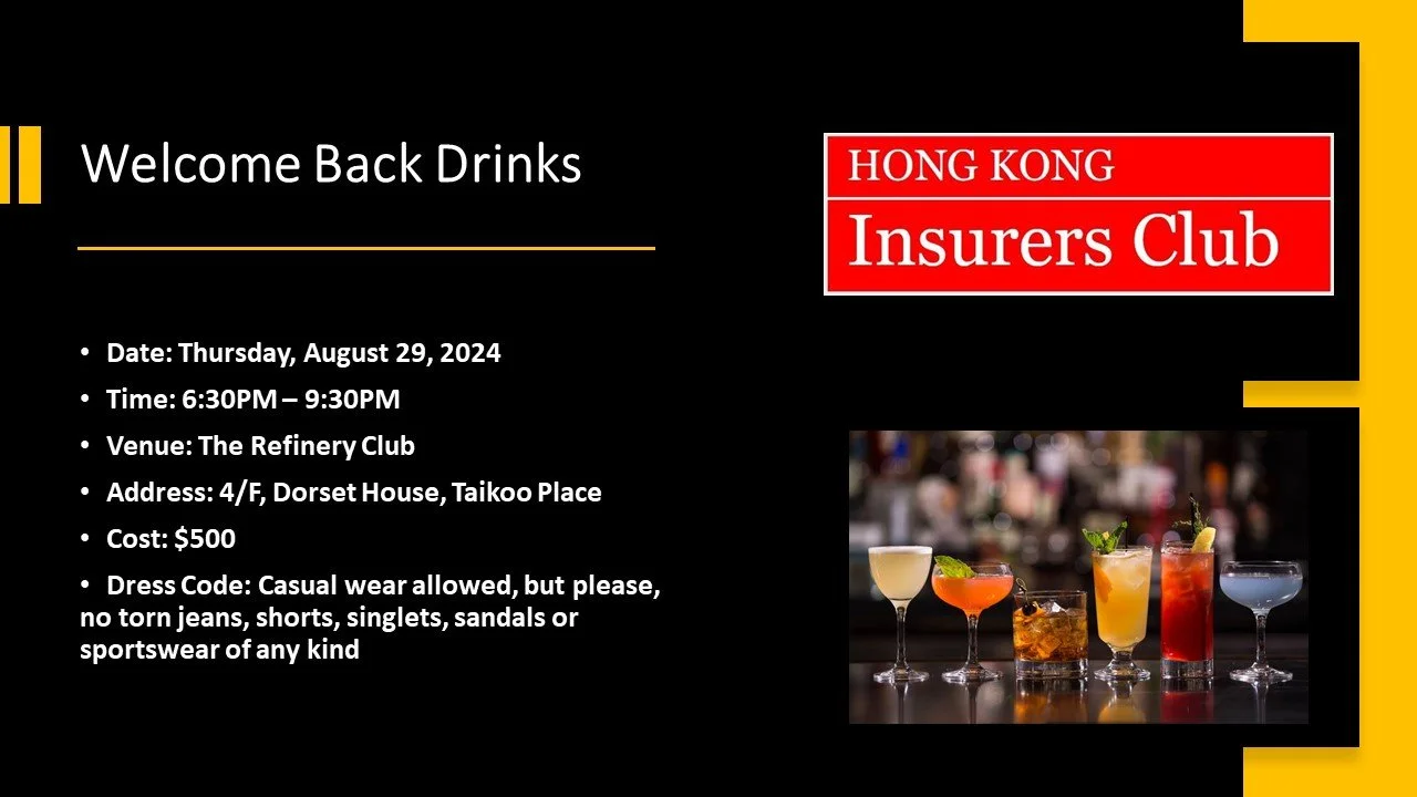 HKIC Welcome Back Drinks 2024