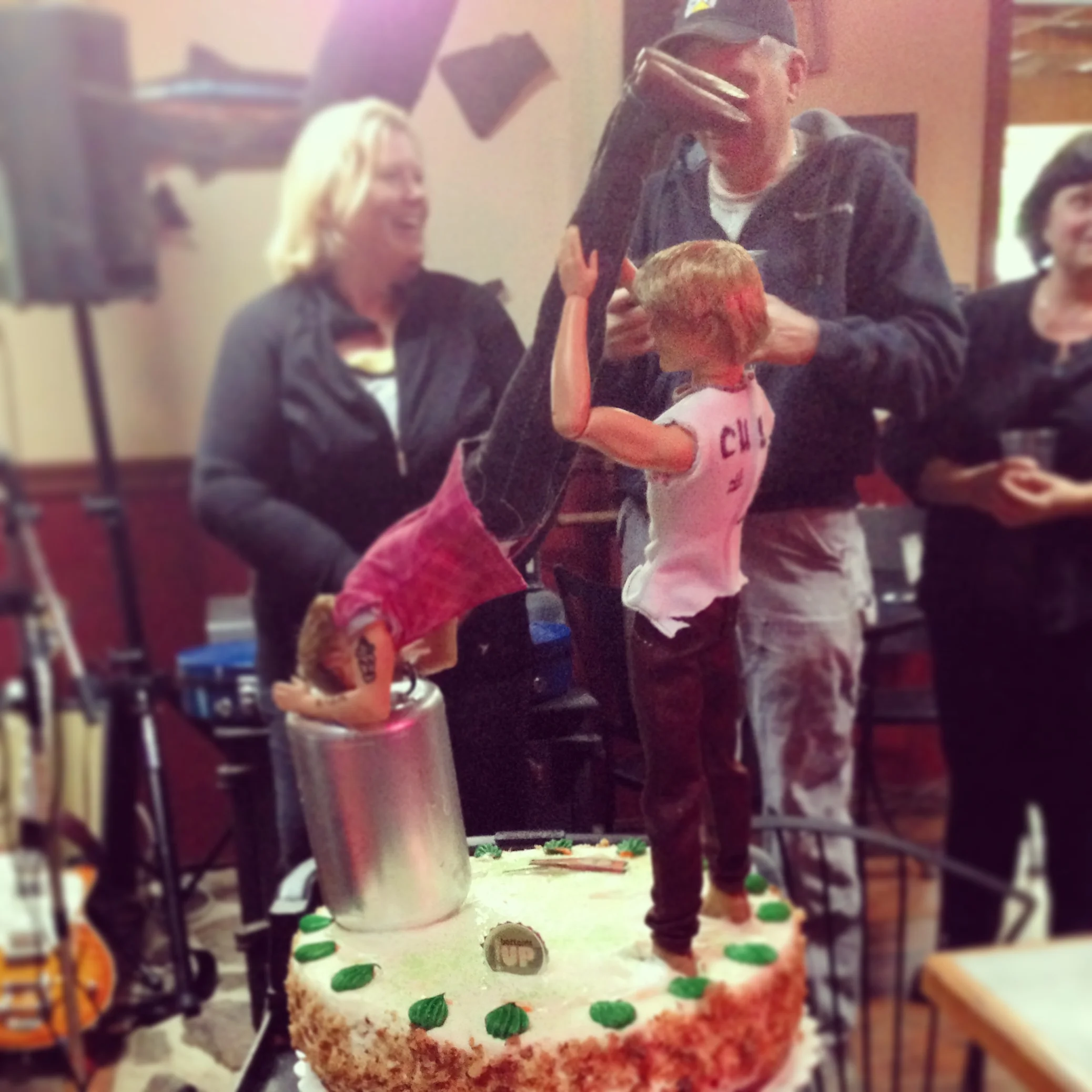 Some gigs have kegger cakes for 21-ers