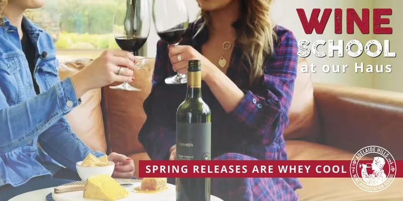 Wine School at our Haus: Curd the chill with spring releases that are whey cool