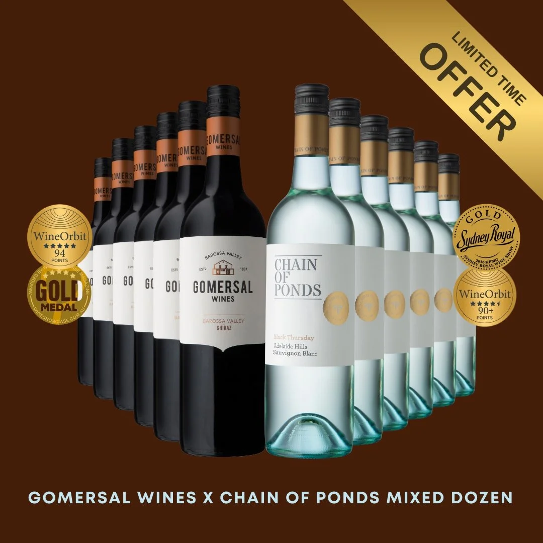 CHAIN OF PONDS X GOMERSAL WINES MIXED DOZEN