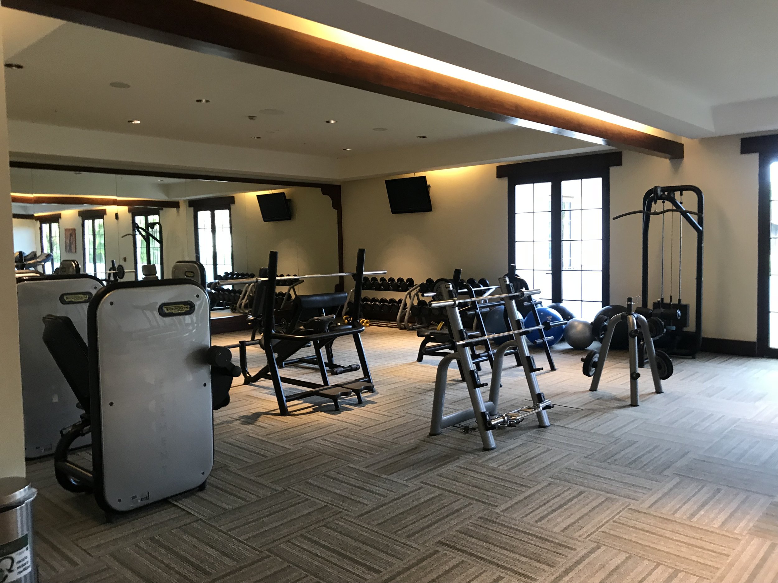  The fitness centre at the JW Marriott Guanacaste Resort and Spa 