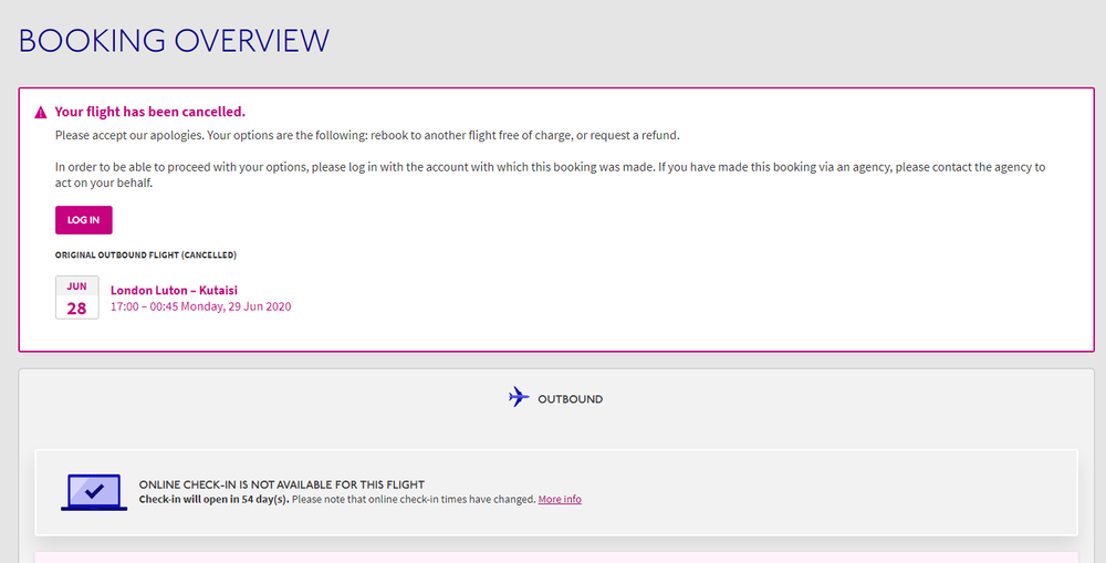 Refunding a Canceled Wizz Air Flight — DISTANT POINTS