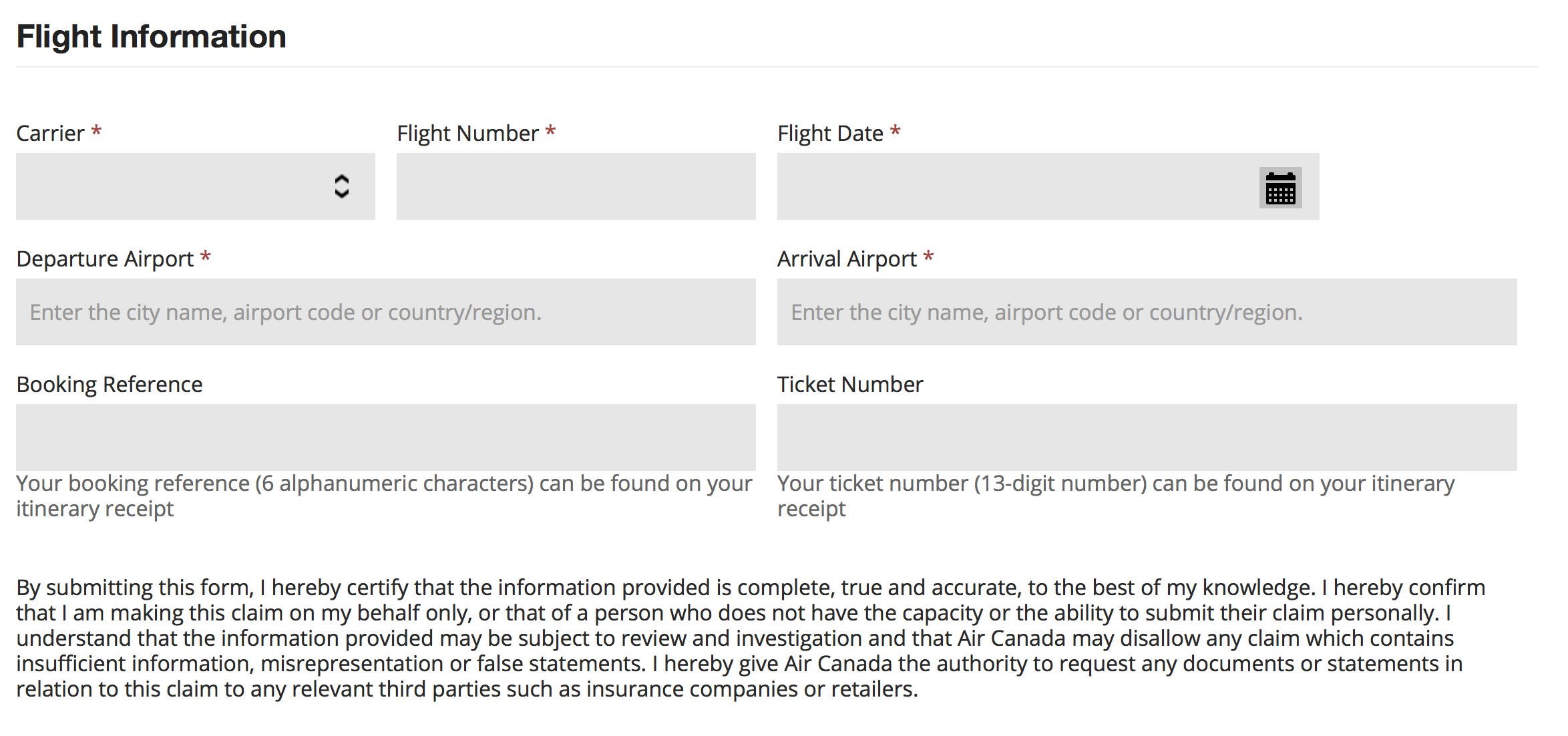 air travel compensation canada