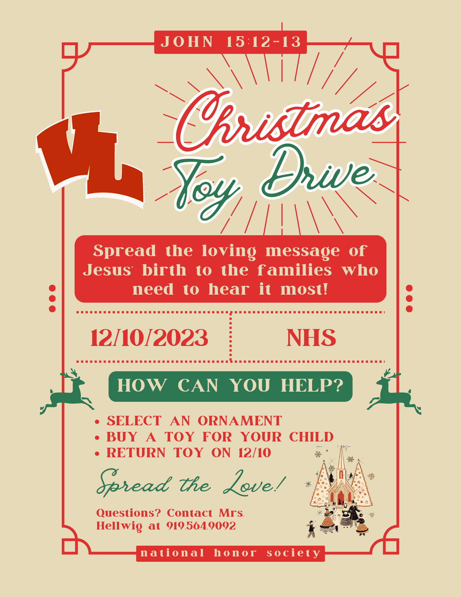 Mount Calvary Toy Drive