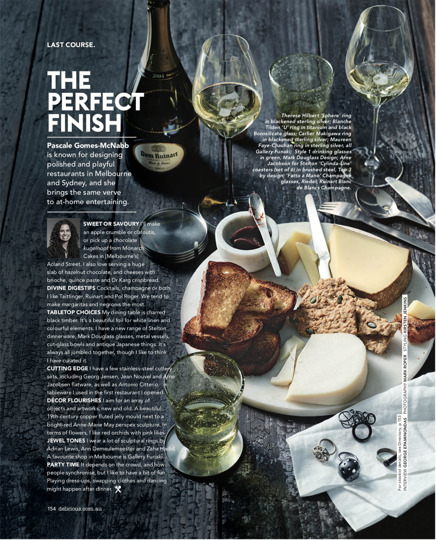 DELICIOUS: The Perfect Finish - July 2017