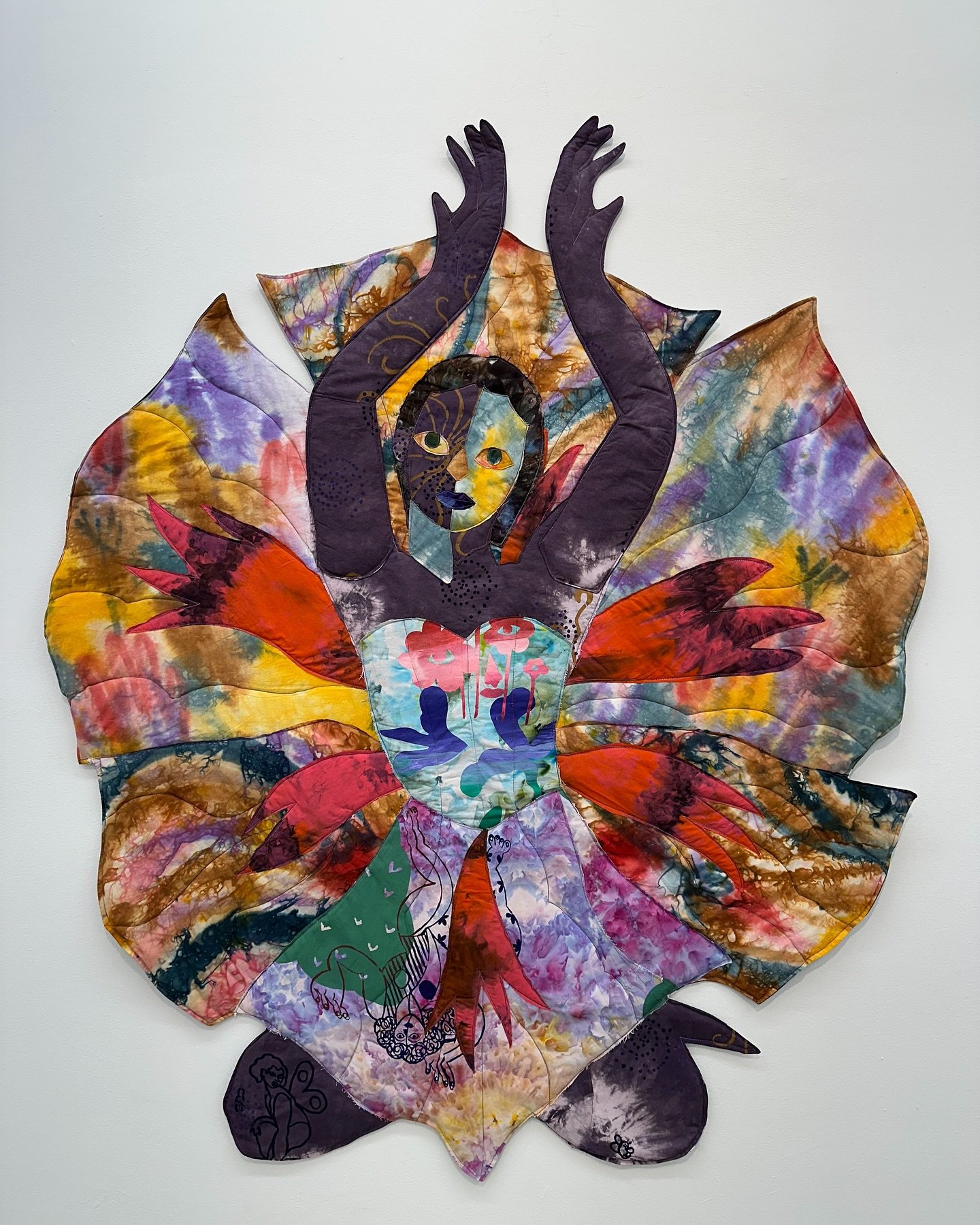 There's still time to catch @mariaguzmancapron solo show at @lylesandking &quot;Solo Pienso en Volver a Verte,&quot; for which I had the great pleasure to write the press release. Here's an excerpt: 

&quot;'Solo Pienso en Volver a Verte' is a kaleid