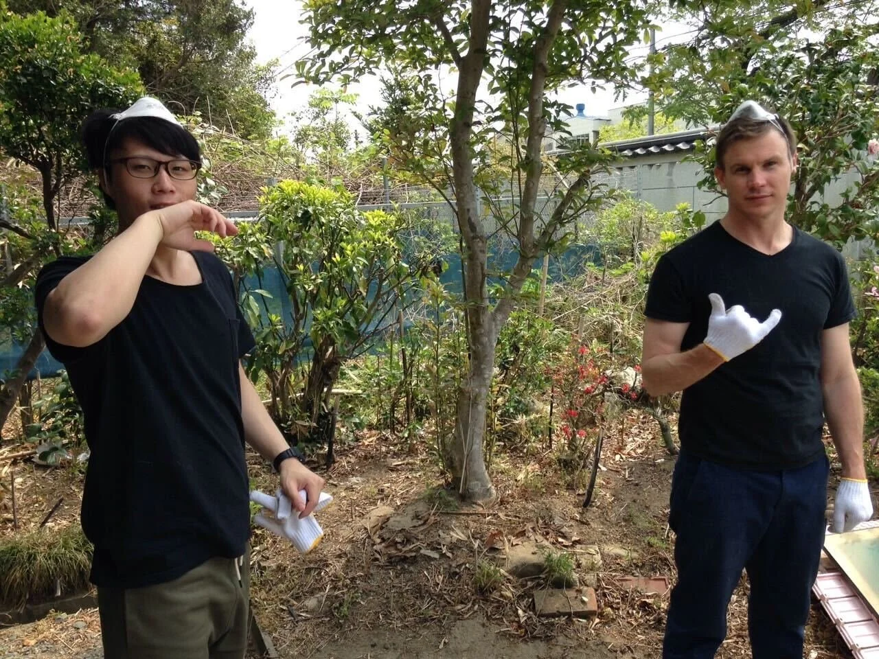 Wahl+Case volunteers in Tohoku in 2015