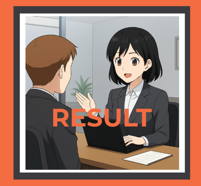 「RESULT」イメージ