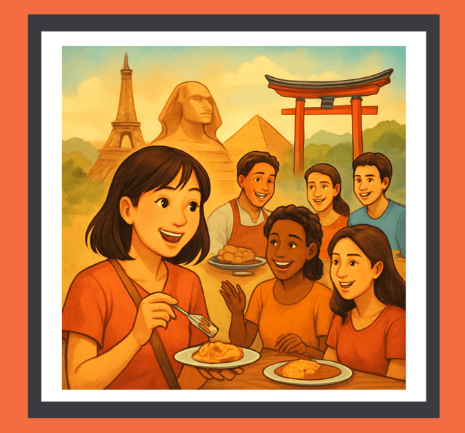 異文化に親しむイメージ