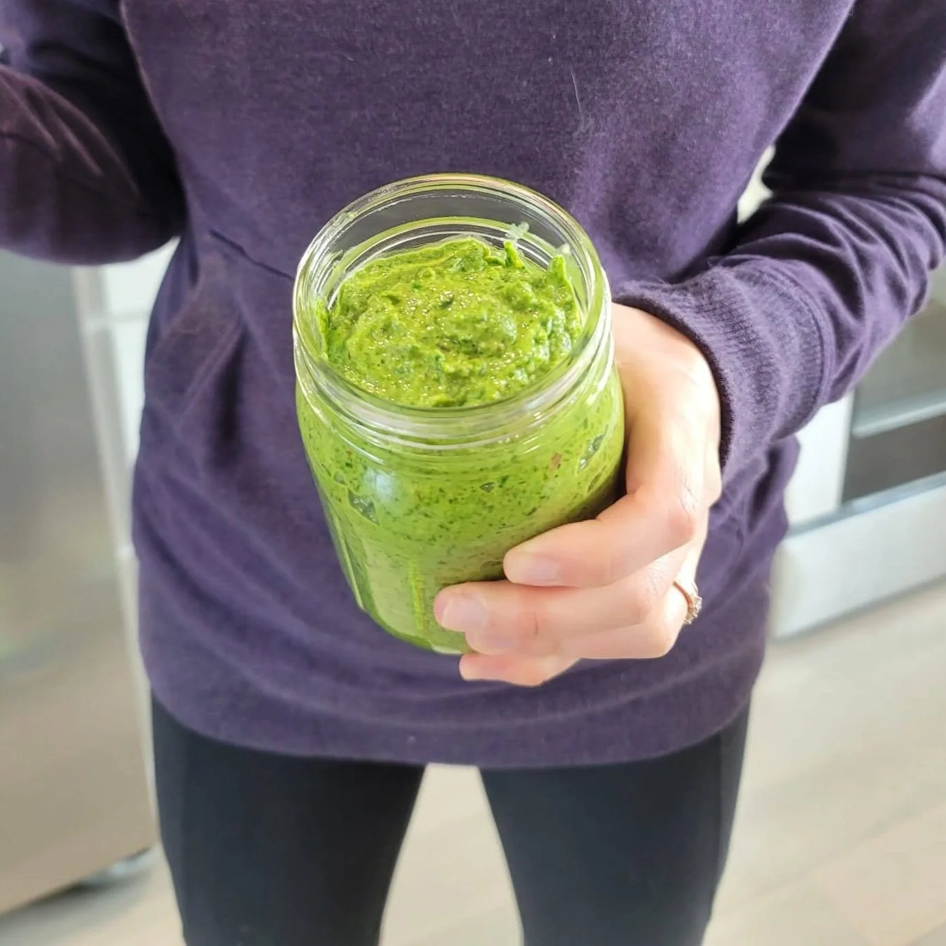 Garlic Scape Pesto