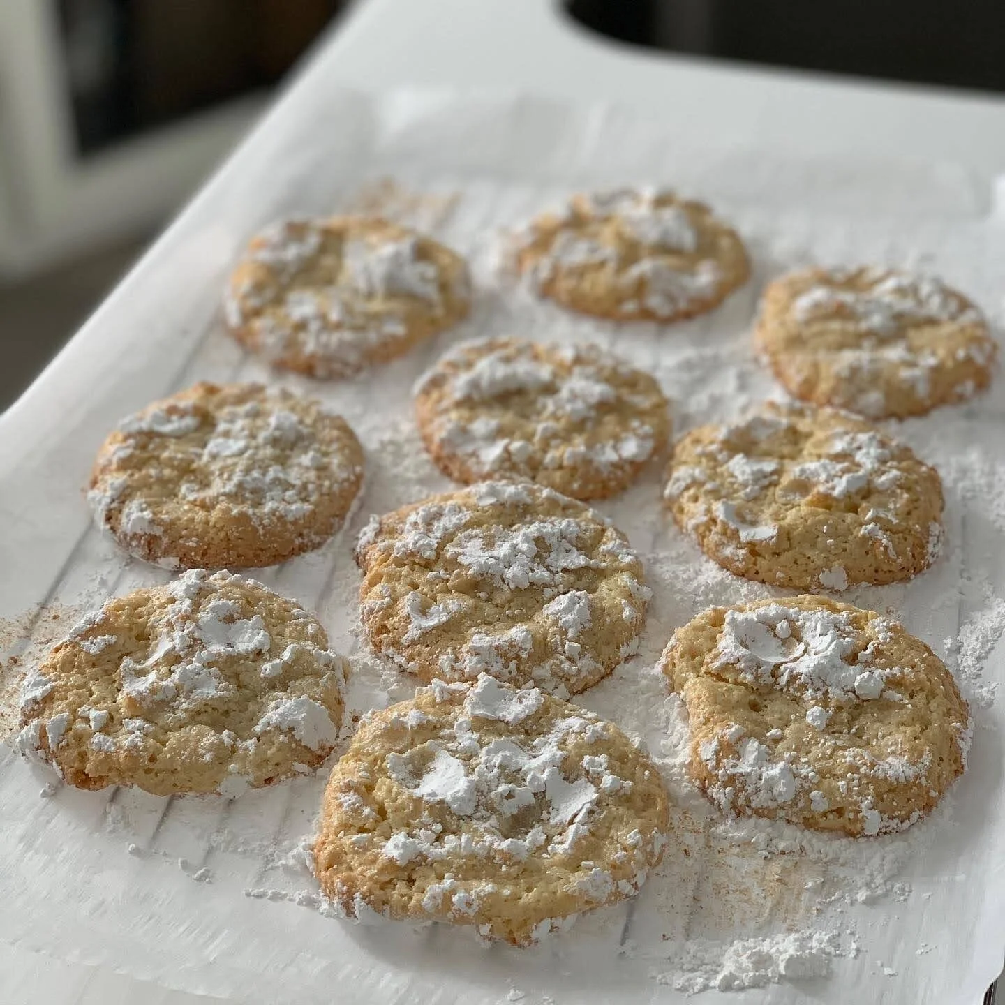 Almond Citrus Cloud Cookies