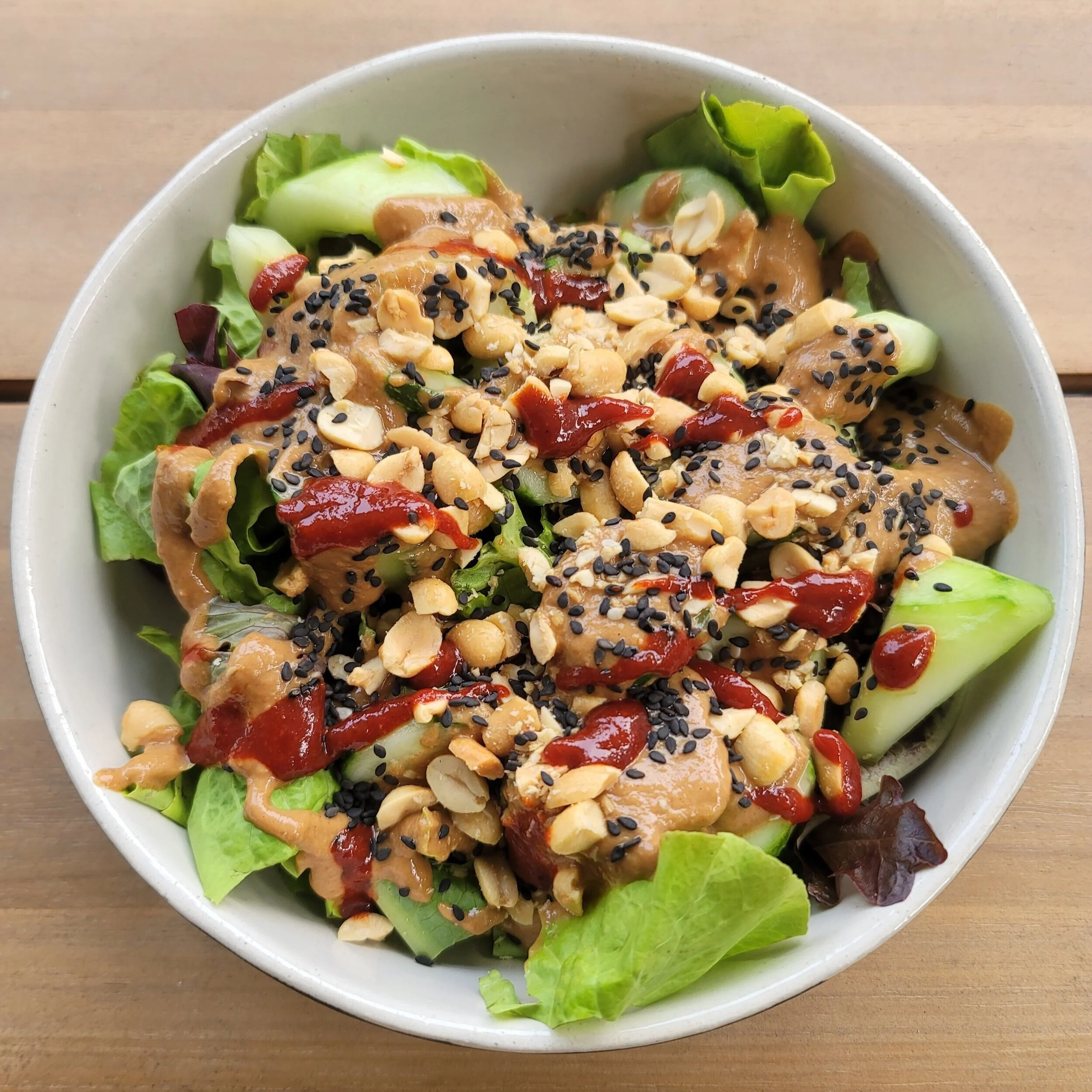 Cucumber Peanut Salad