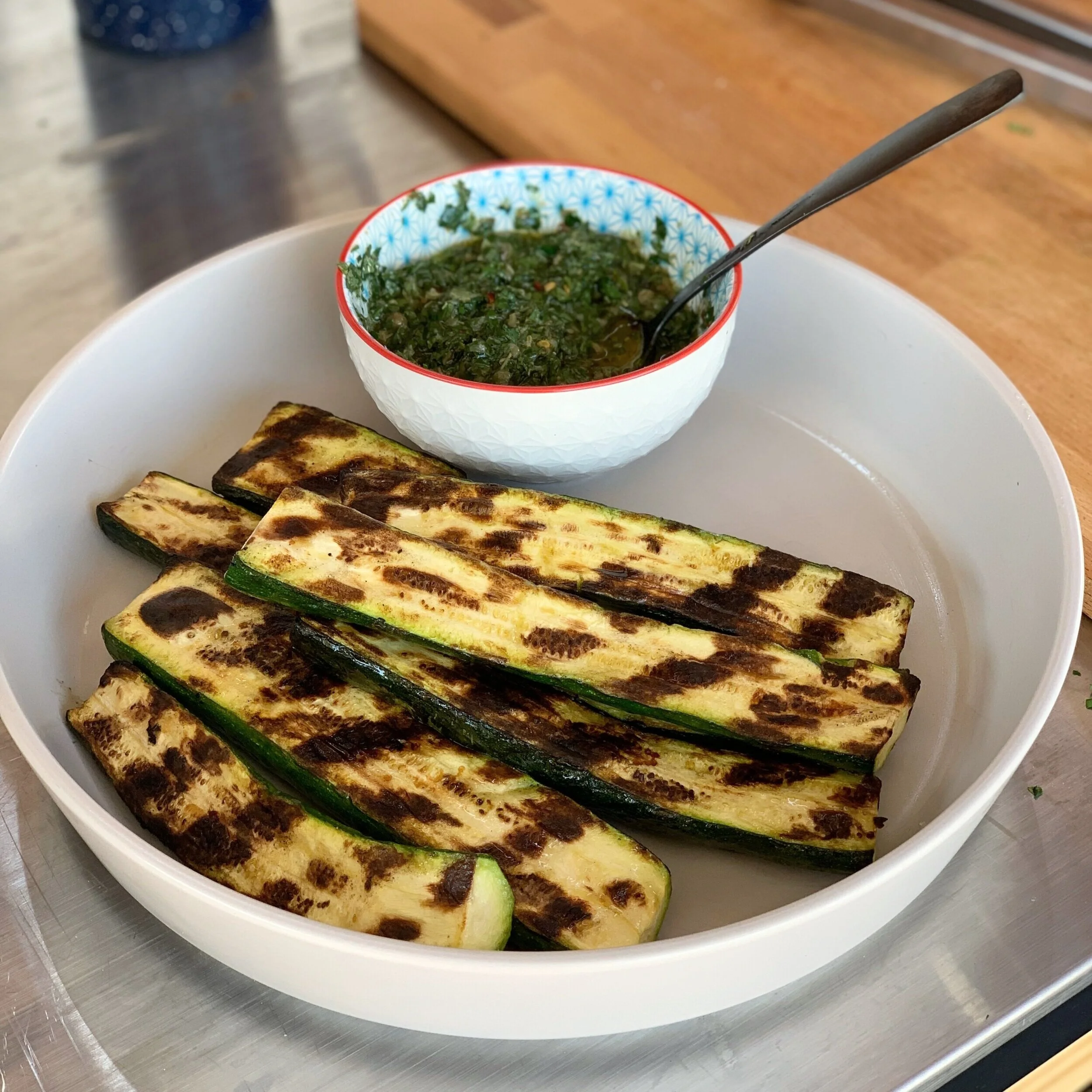 Grilled Zucchini