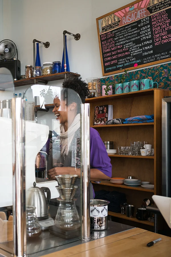 Enjoy a cup of Rasa Caffe’s famous Chai