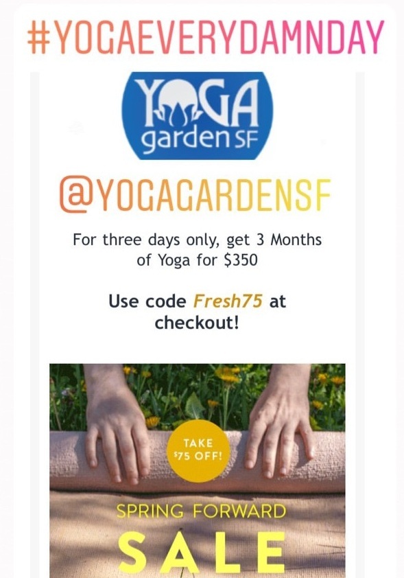 Yoga Garden Rebecca Mayne