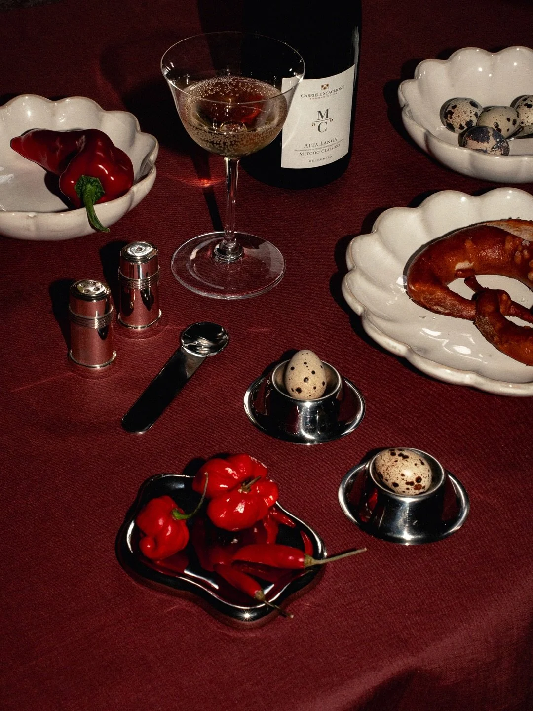 Valentine&rsquo;s, rewritten for @invinus_australia 

~ Champagne before noon
~ Heat where you expect sweetness
~ Breakfast turning into a surprise

Love doesn&rsquo;t always arrive with roses and reservations.
Sometimes it starts at the table, early