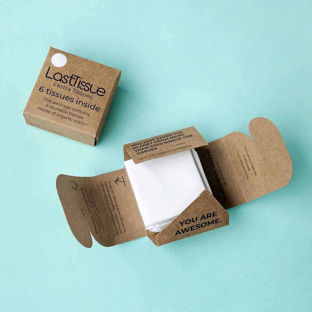 LastTissue - reusable Tissues REFILL (replaces the disposable tissue)