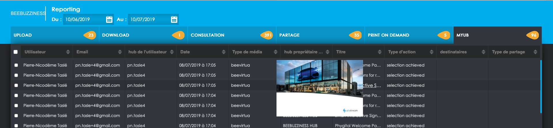 Ubstream reporting myUb.png