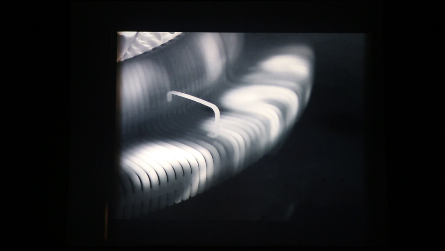   Interbeing,  Kalbjerga Film Festival, 35 mm film on carbon arc projector, 10 min 40 sec, 2018 