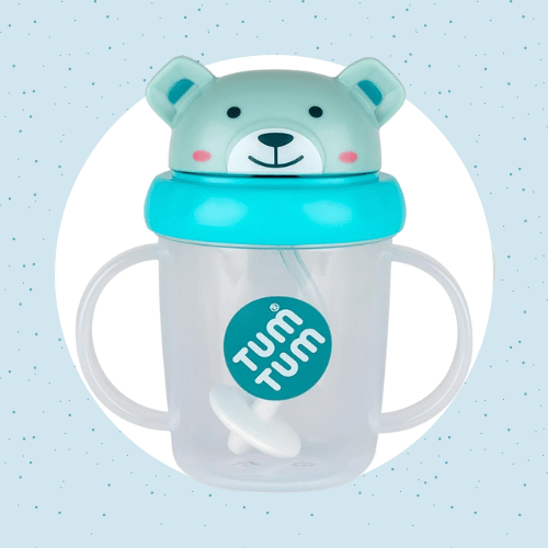 Sippy cup with straw and no valvae