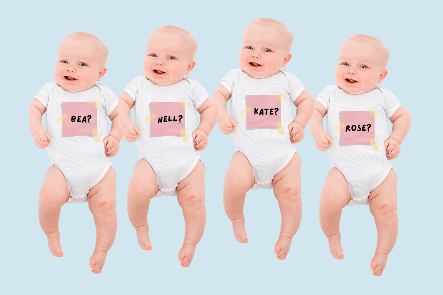 102 of the best one syllable baby girl names in order of popularity