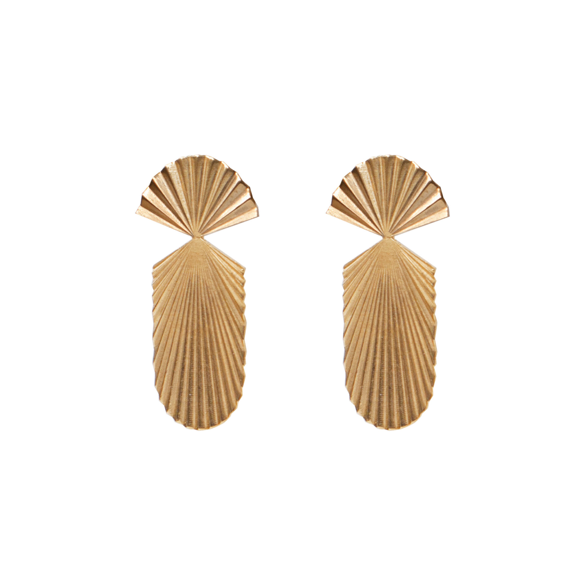 Long structured earrings — BARELLI MANON